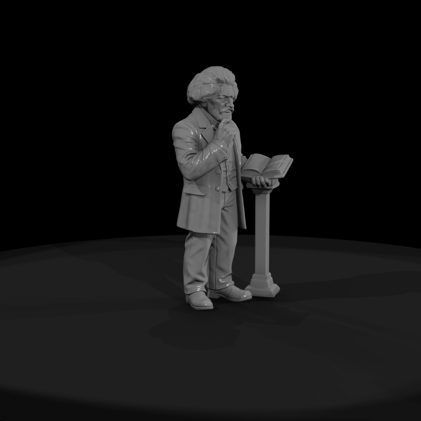 Hist 0165 Historical Frederick Douglass Miniature