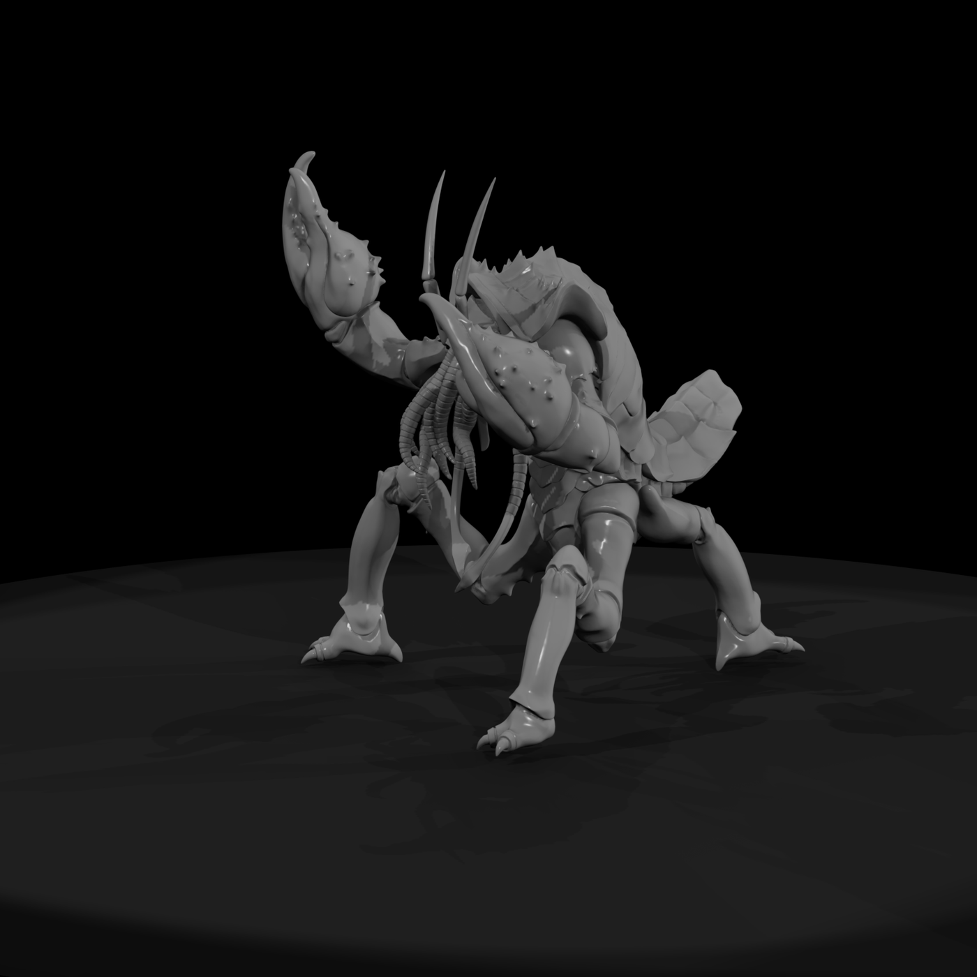 Lovecraftian Crayfish Monster