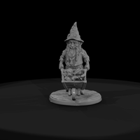 Garden Gnome with Wheelbarrow — thumbnail 3