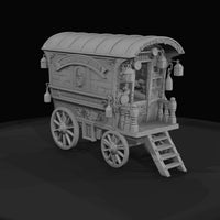 painted-wooden-vardo-showman-s-wagon — thumbnail 2