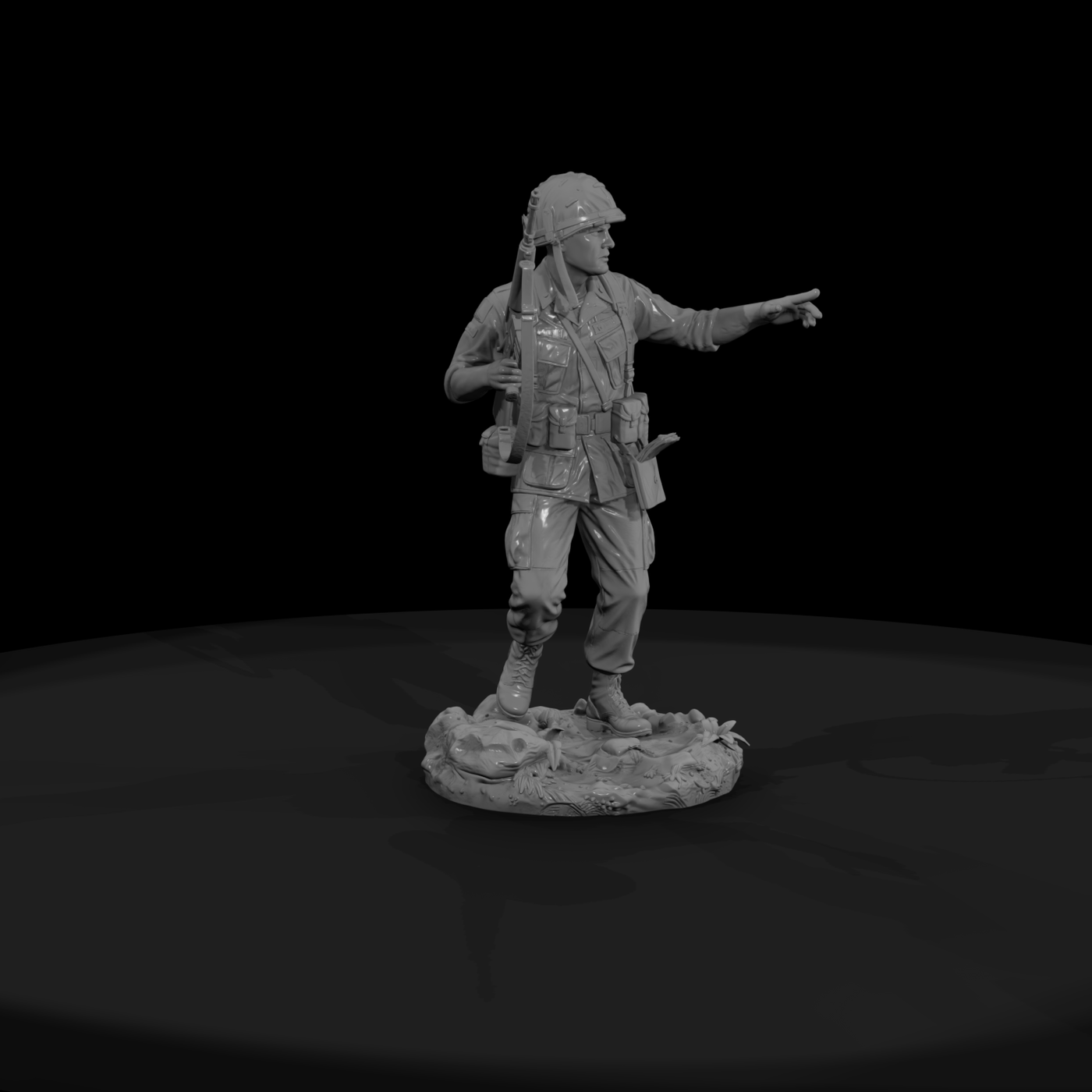 Vnh 008 United States Army Platoon Lieutenant