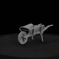 stylized-low-poly-wheelbarrow-ho-scale-diorama-prop-335074 — thumbnail 3