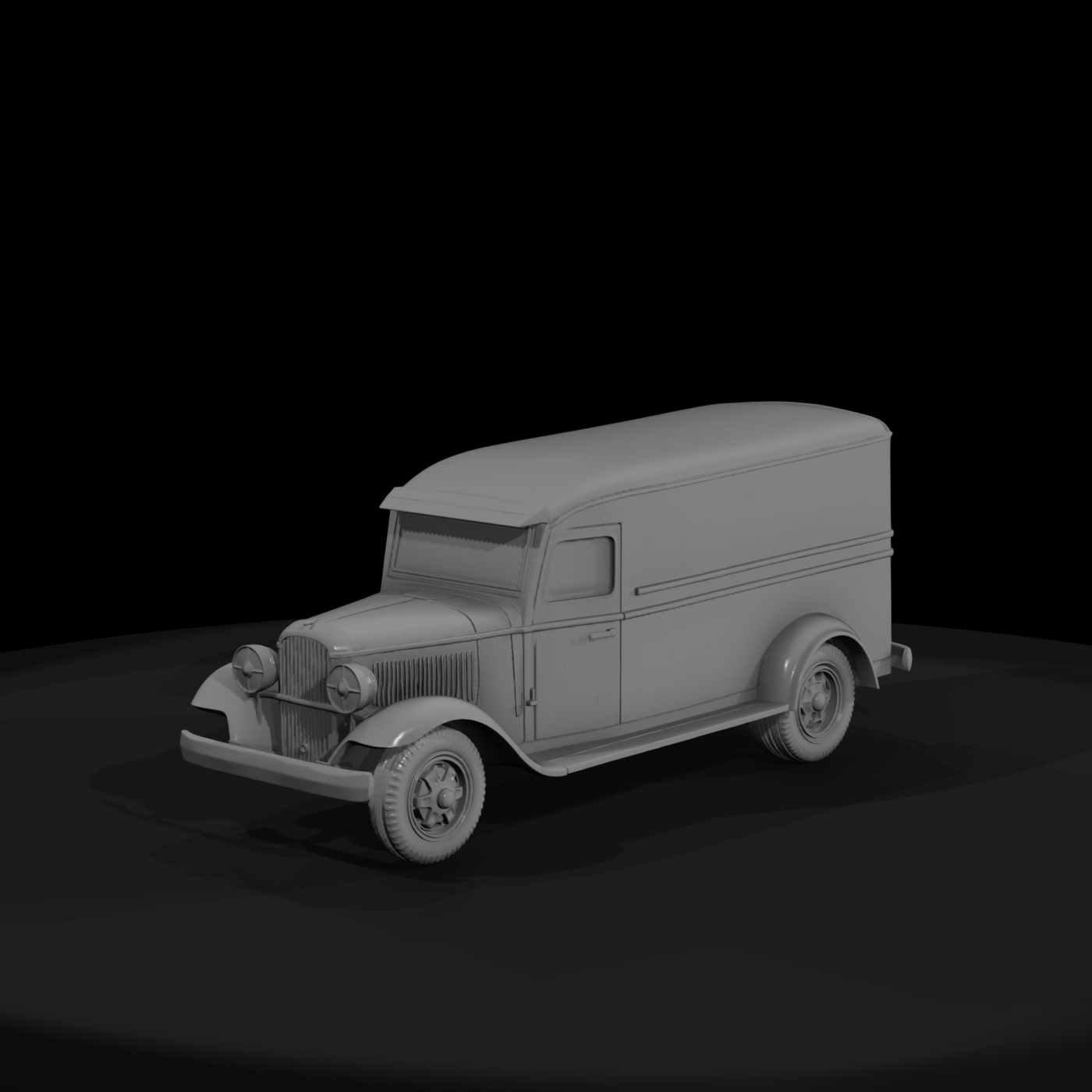 1930s Delivery Panel Truck