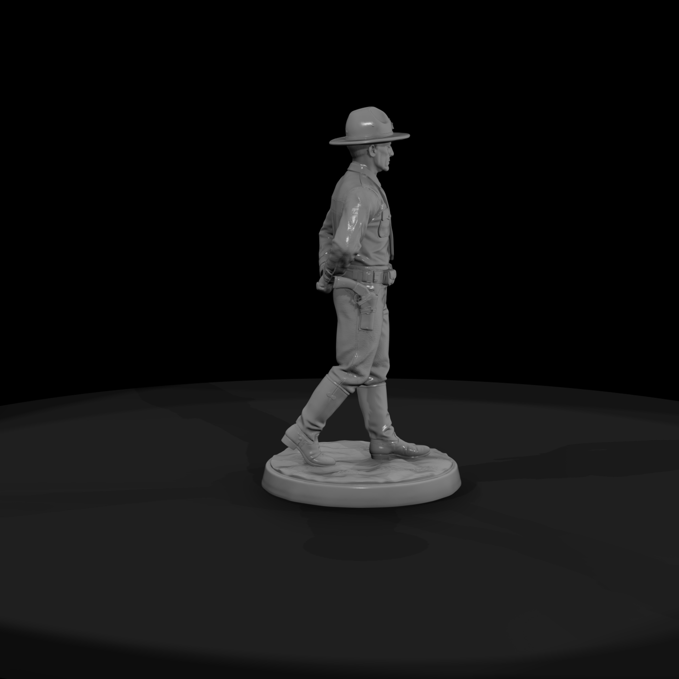1920s Rural Constable on Patrol