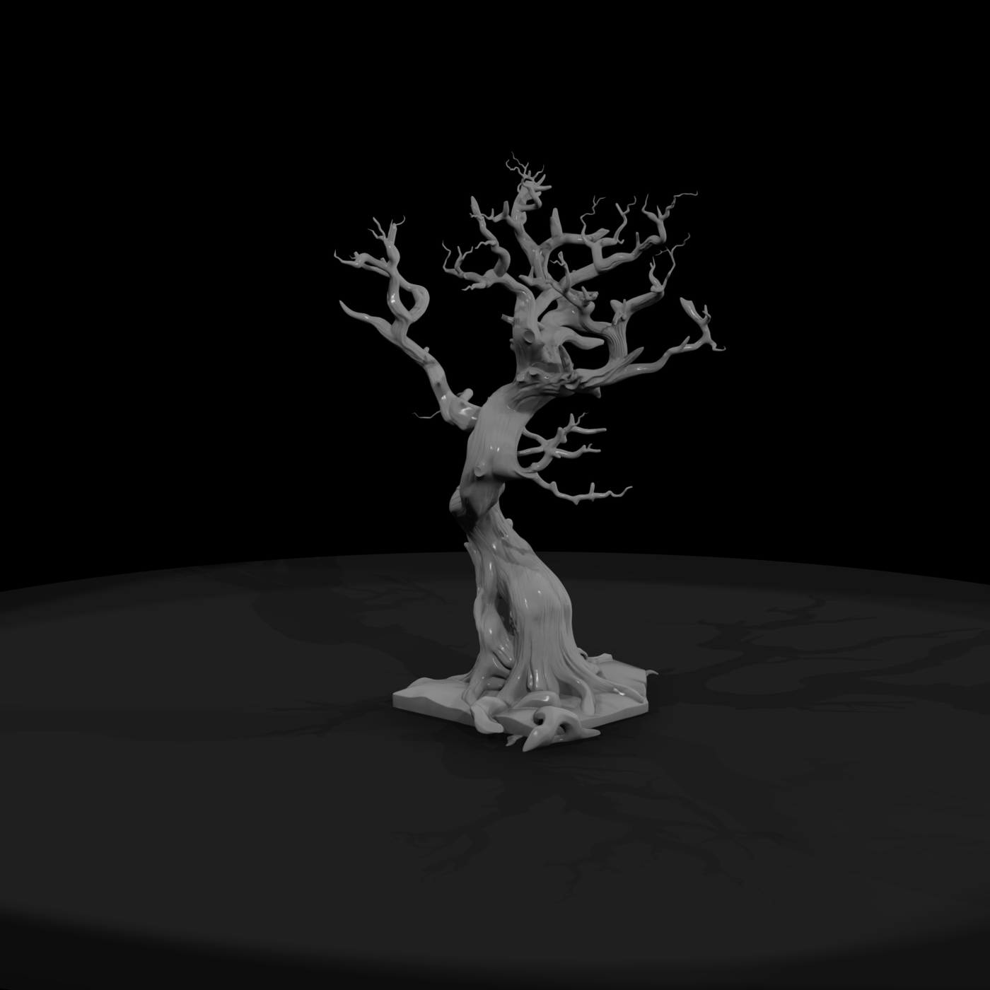 Gnarled Twisted Tree