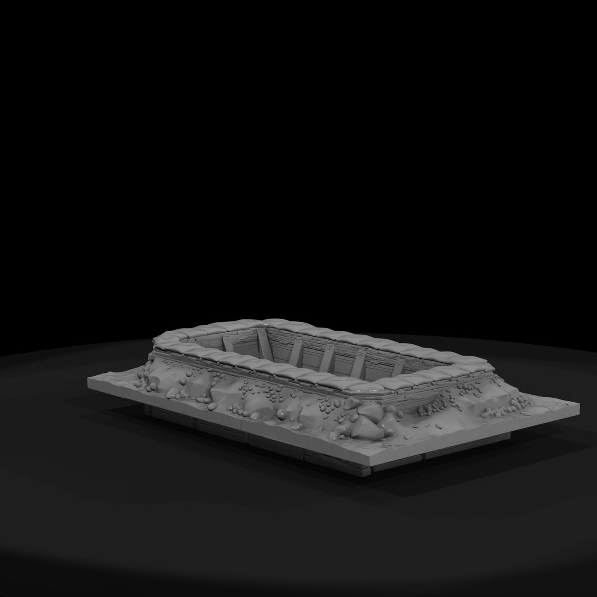 realistic-sandbag-trench-3d-printable-modular-wargame-terrain-863383