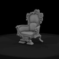 rococo-ornate-throne-armchair-ho-1-87-miniature-649937 — thumbnail 3