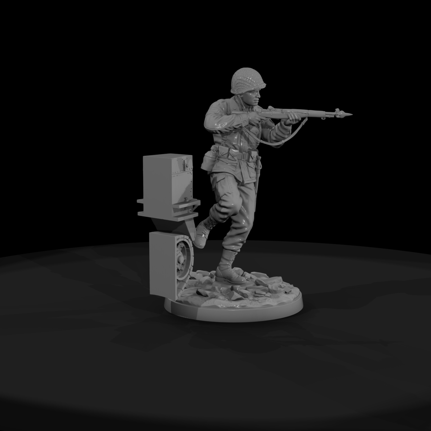 Ww2H 036 United States Armored Infantryman