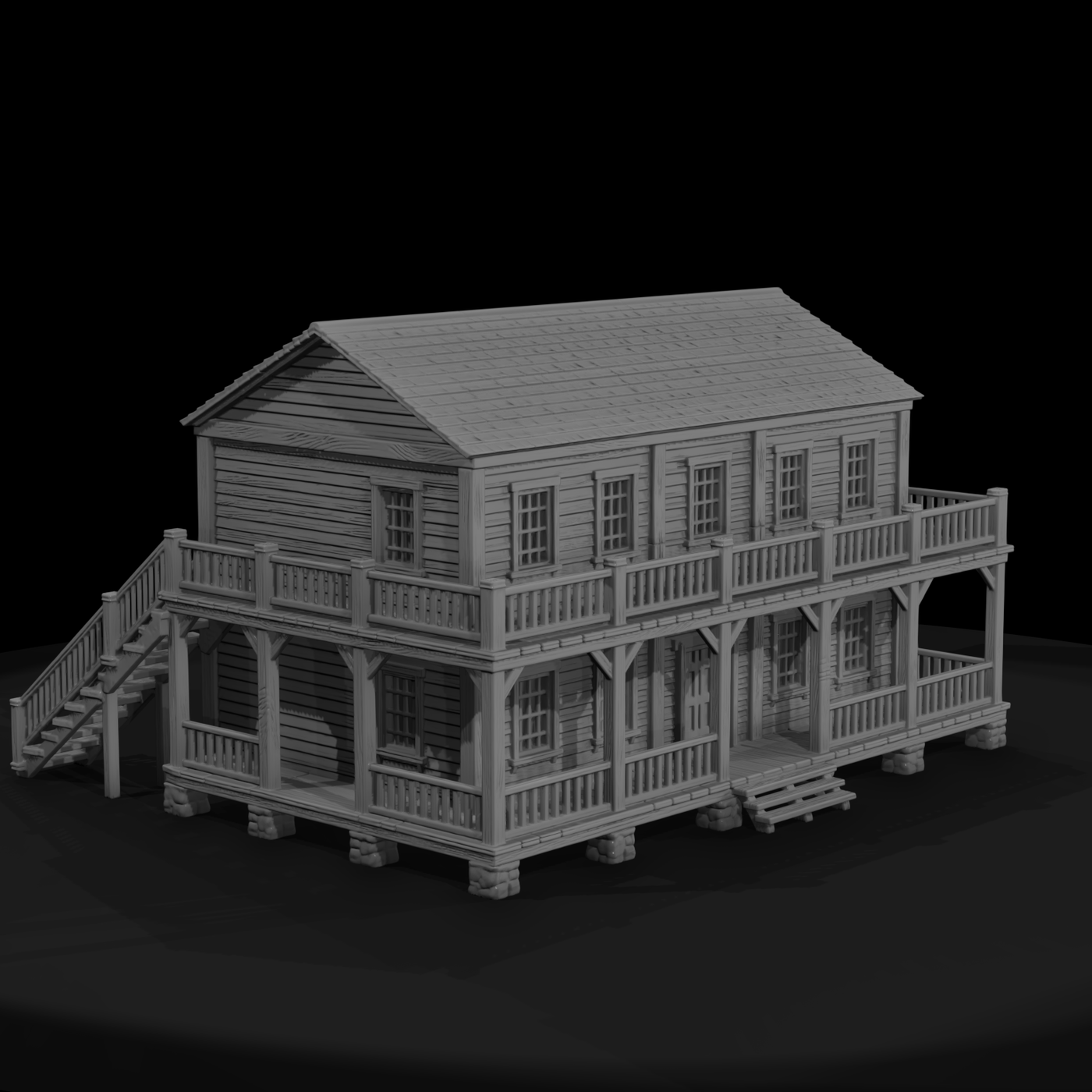 Frontier Fort Officers' Quarters