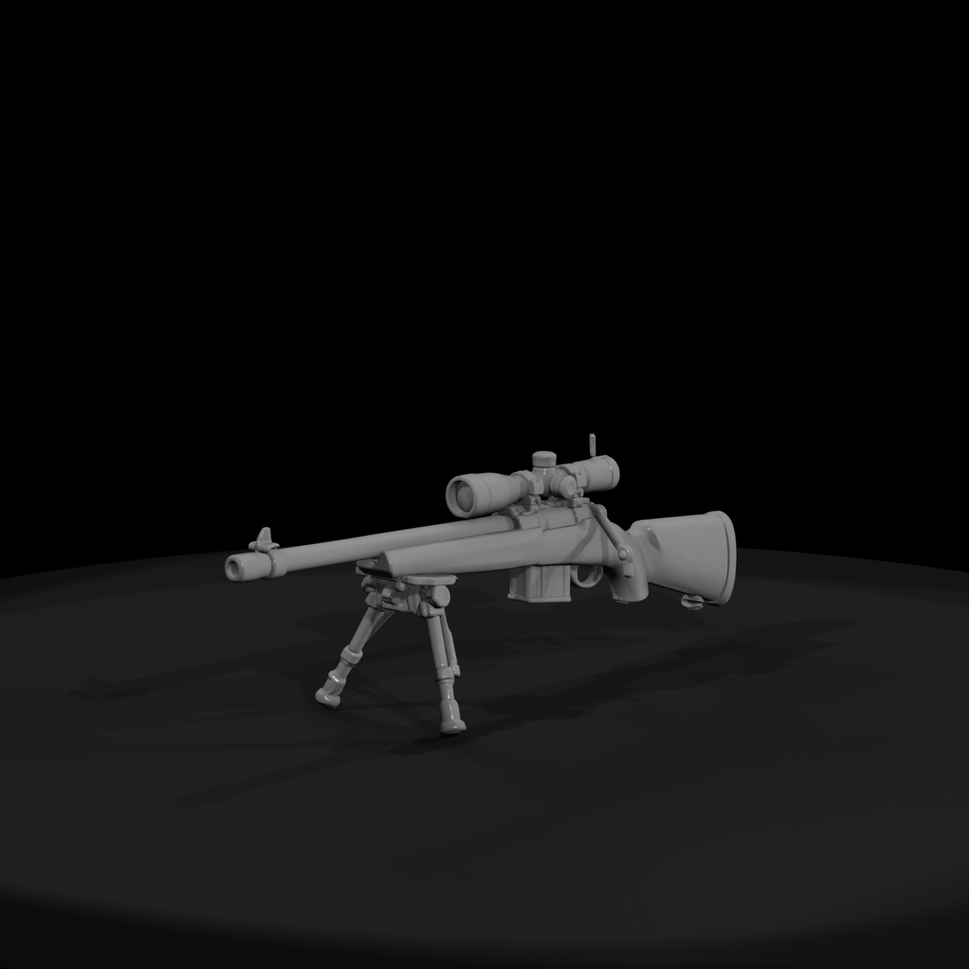 Bolt-Action Sniper Rifle