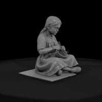 nsw-087-tohono-o-odham-girl-weaving — thumbnail 2