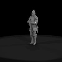 medieval-full-plate-knight-miniature-ho-1-87-standing-figure-830965 — thumbnail 3