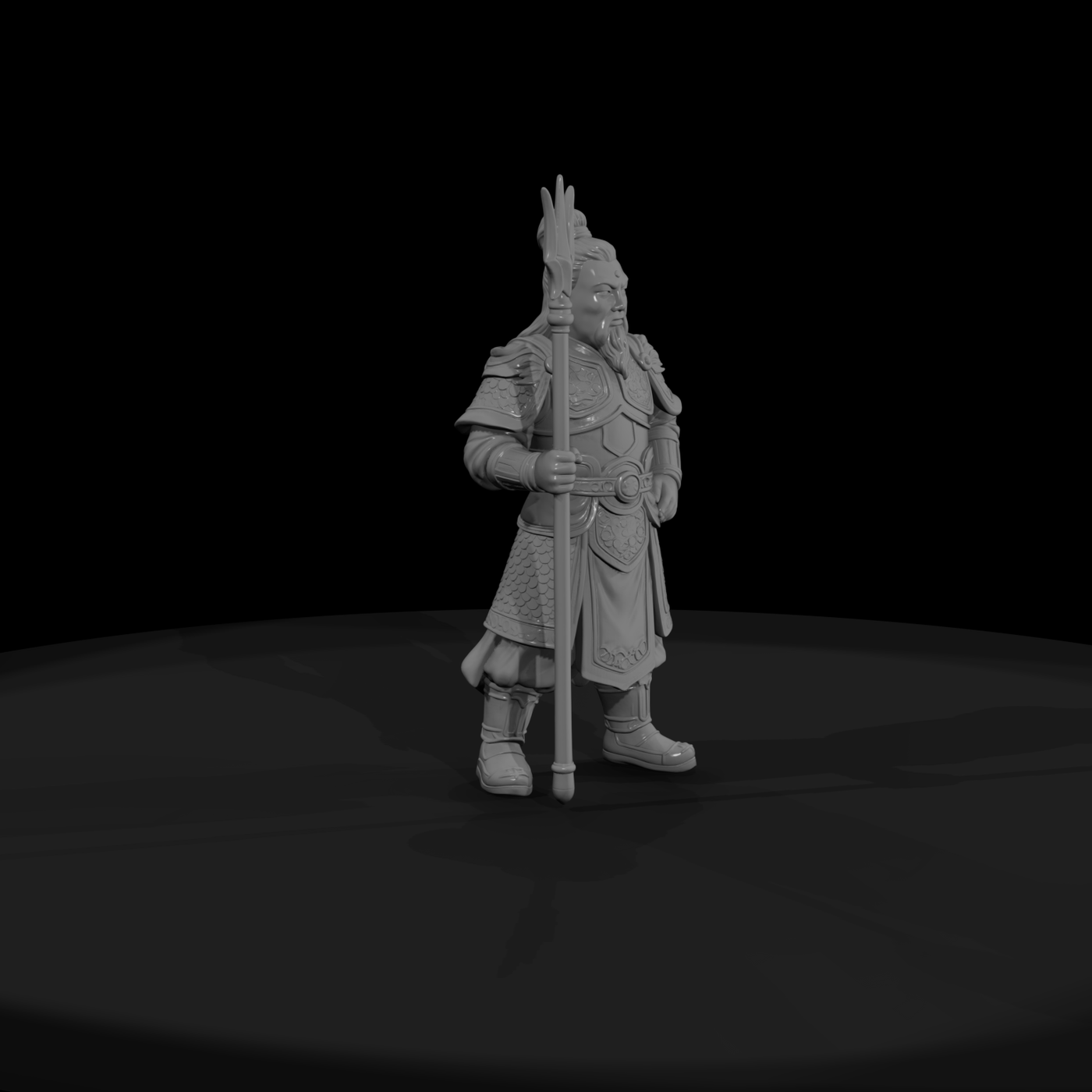 Myth 0445 Mythology Erlang Shen Miniature Figure