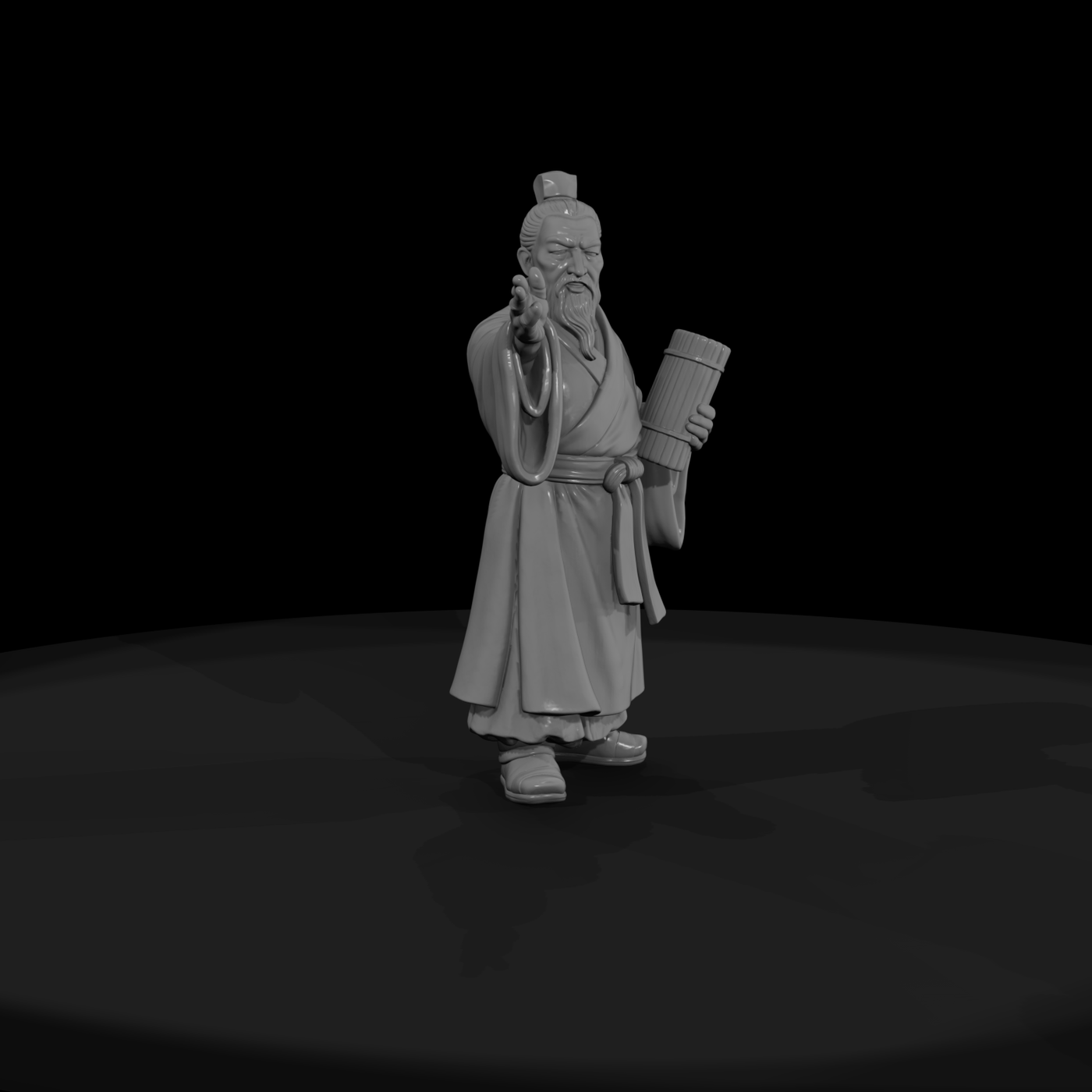 Hist 0051 Historical Sima Qian Miniature Figure