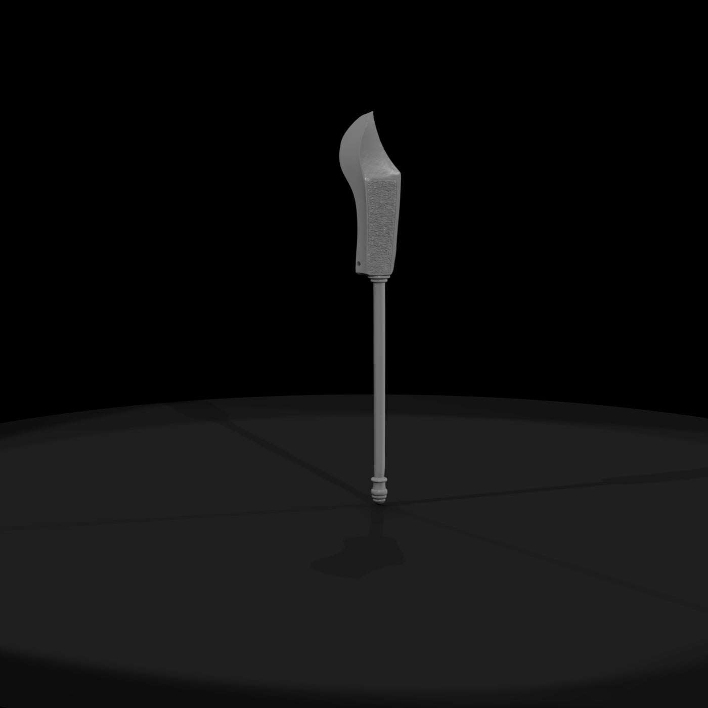 stylized-curved-fantasy-polearm-miniature-glaive-for-tabletop-dioramas-784593