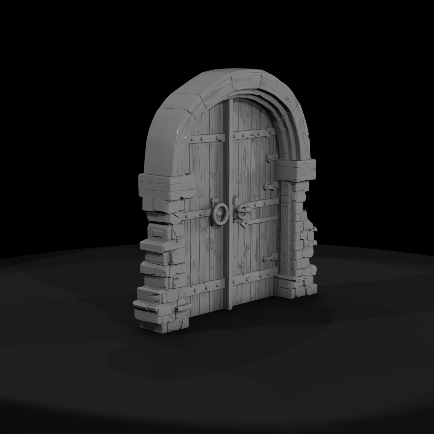 20260612 Old Arched Wooden Door 078C8280Bc