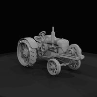 likely-an-early-internal-combustion-or-steam-era-farm-industrial-tractor-with-belt-pulley-drive-and-a-mounted-saw-attachment-period-demonstration-or-working-machine — thumbnail 2