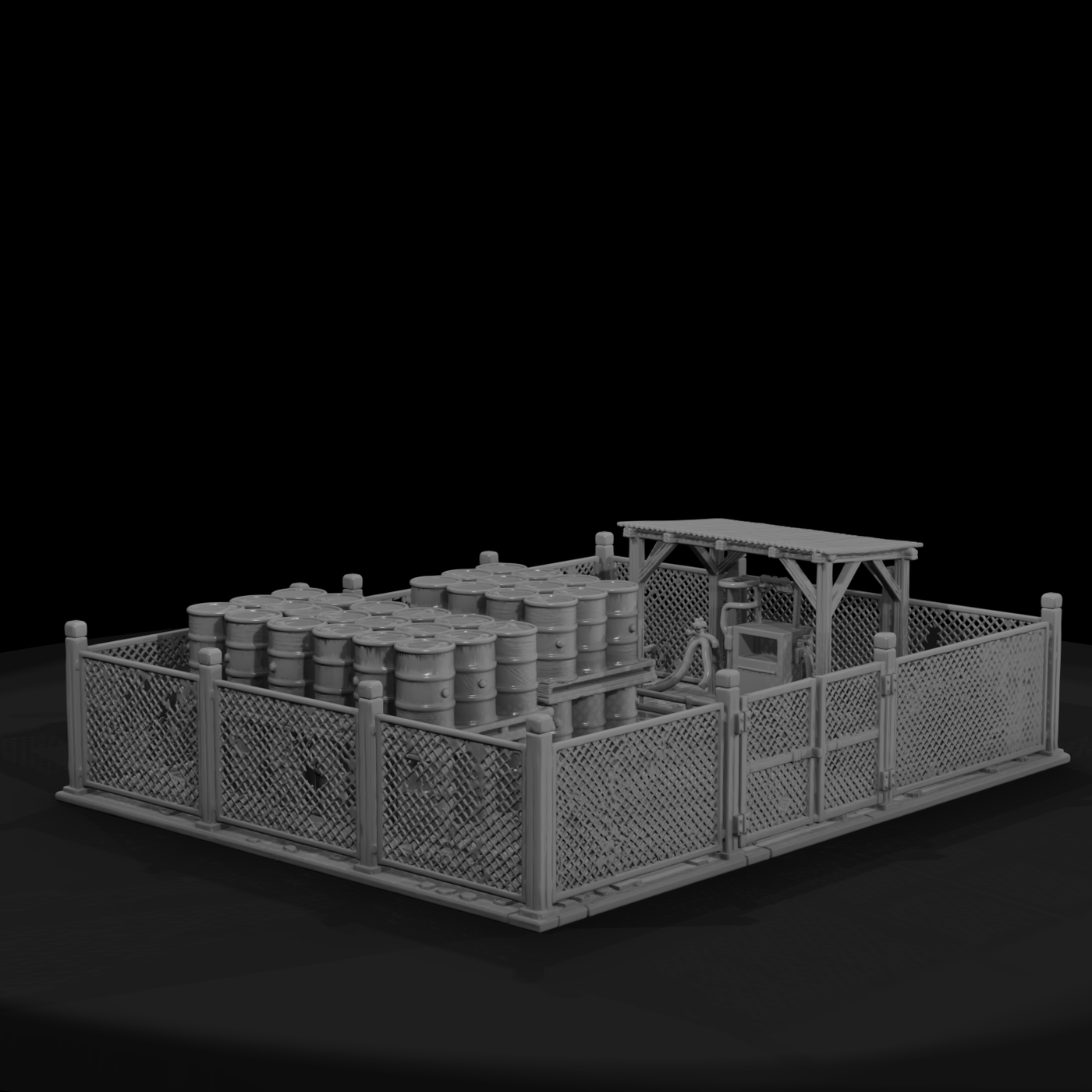 Mil 178 Vietnam Pol Drum Farm