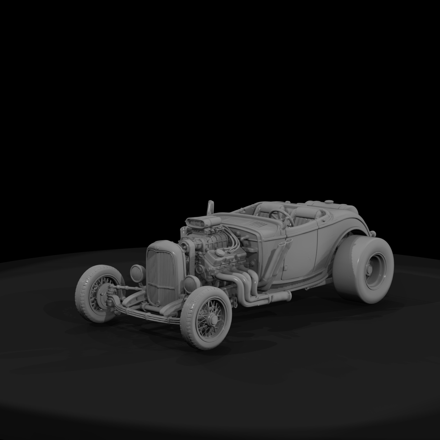 Car 009 Hot Rod Deuce Devil