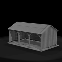 Farm Equipment Lean-To Shed — thumbnail 3
