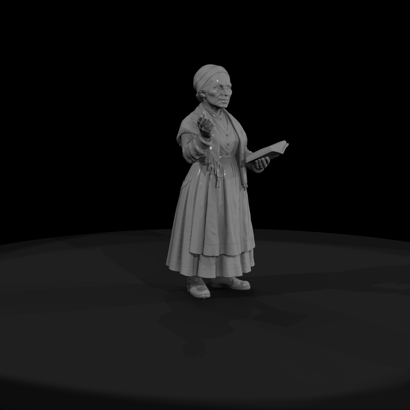 Hist 0166 Historical Sojourner Truth Miniature Fig