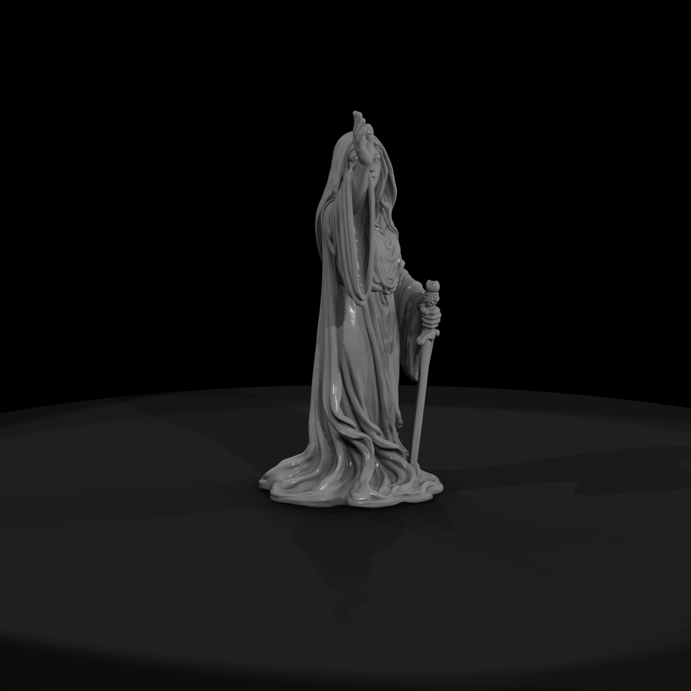 Myth 0427 Mythology Lady Of The Lake Miniature Fig