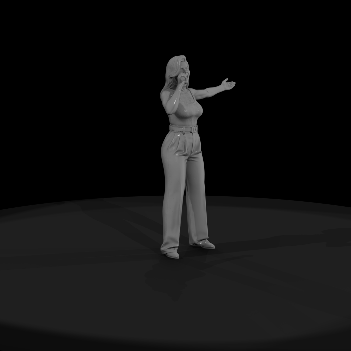 0189 Musician Pop Singer Mic