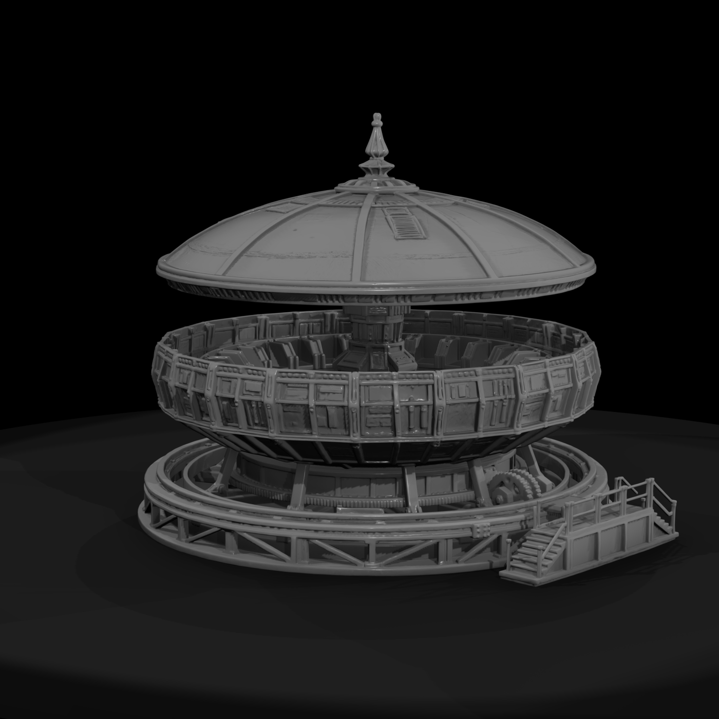 Gravitron Spinning Carnival Ride