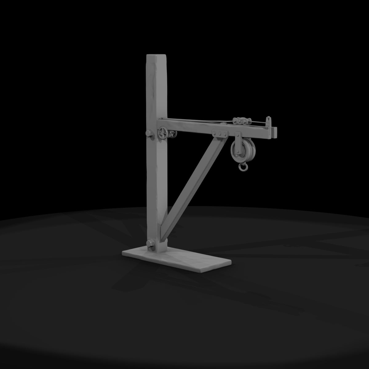 rustic_industrial_pulley_jib_crane_3d_model