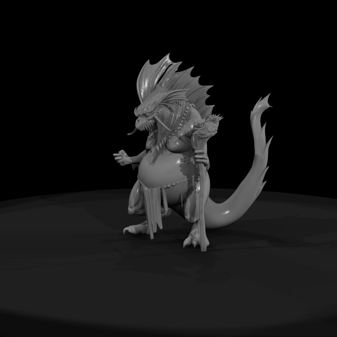 Fish Shaman Fantasy