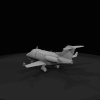 hawker-400xpr-3d-model — thumbnail 2