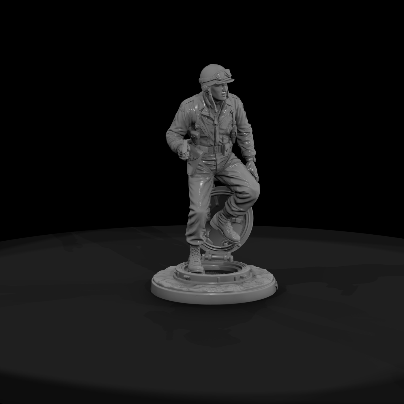 Ww2H 033 United States Tank Crew Loader