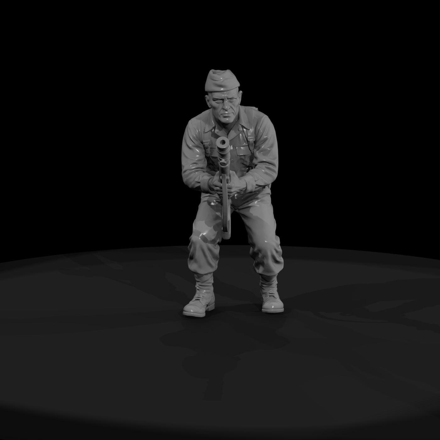 Ww2 Army 067 Wwii U S Army Grenadier Figure