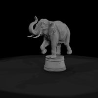 cir-111-animal-circus-elephant-on-tub — thumbnail 2