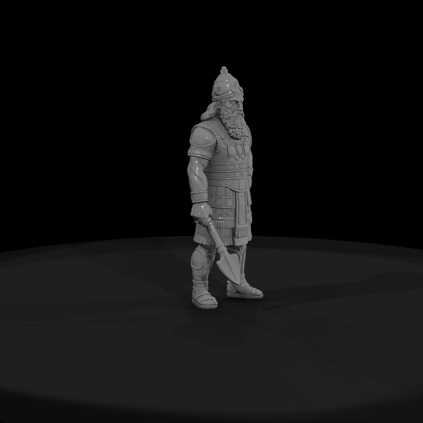 Myth 0380 Mythology Marduk Miniature Figure