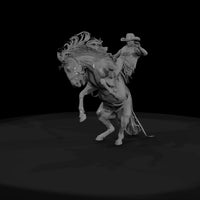 cowboy-bronc-rider-on-rearing-horse-western-diorama-figure-369963 — thumbnail 3