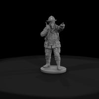 fire-1980s-26-officer-with-radio-1a4180 — thumbnail 3