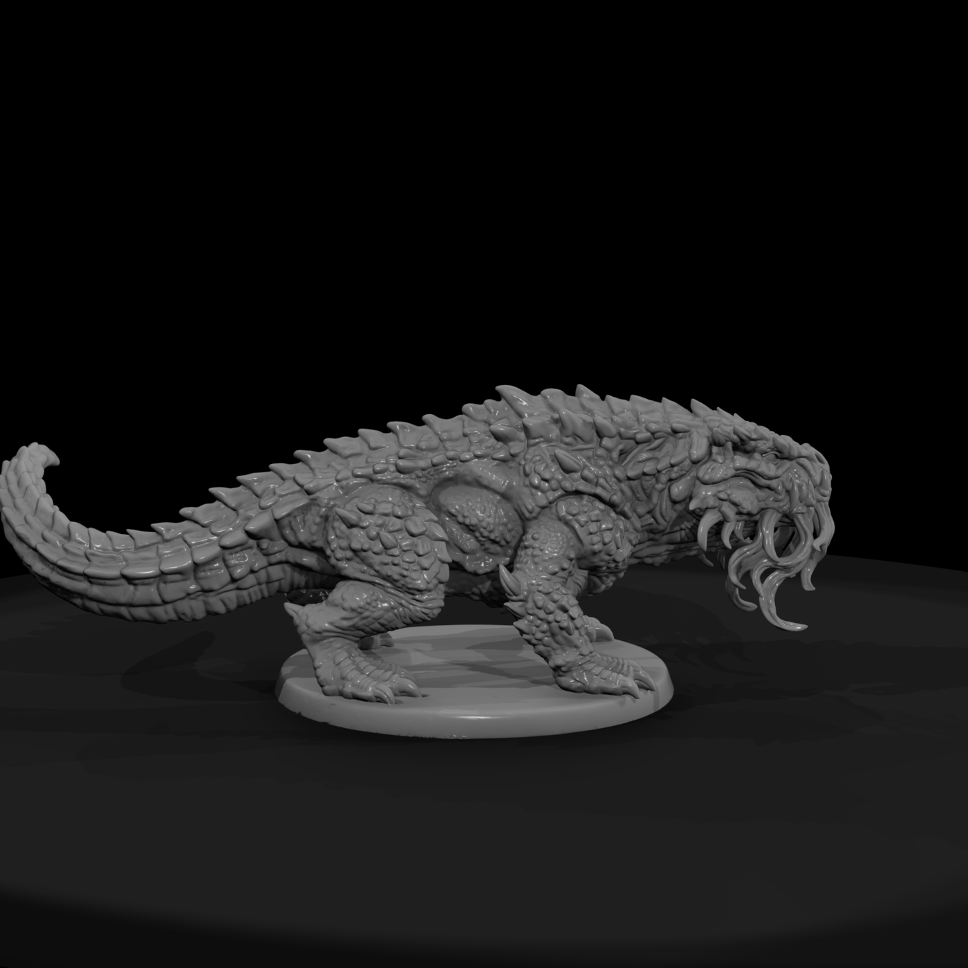 Creature Root Fang Lizard Beast