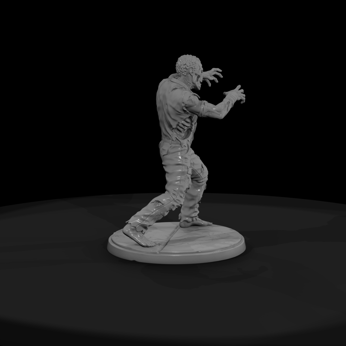 Lunging Convict Zombie