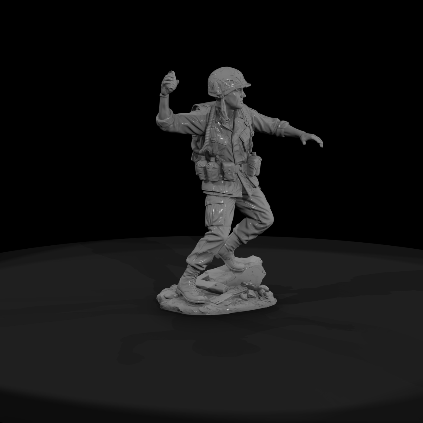 Vnh 028 United States Army Grenade Thrower