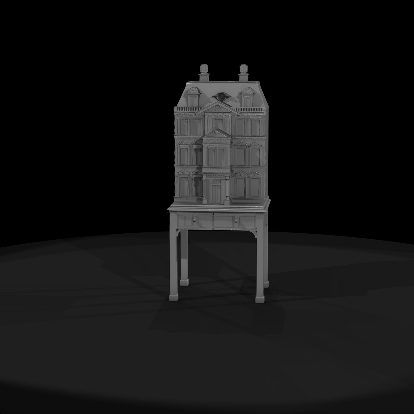 Victorian Townhouse Façade Console