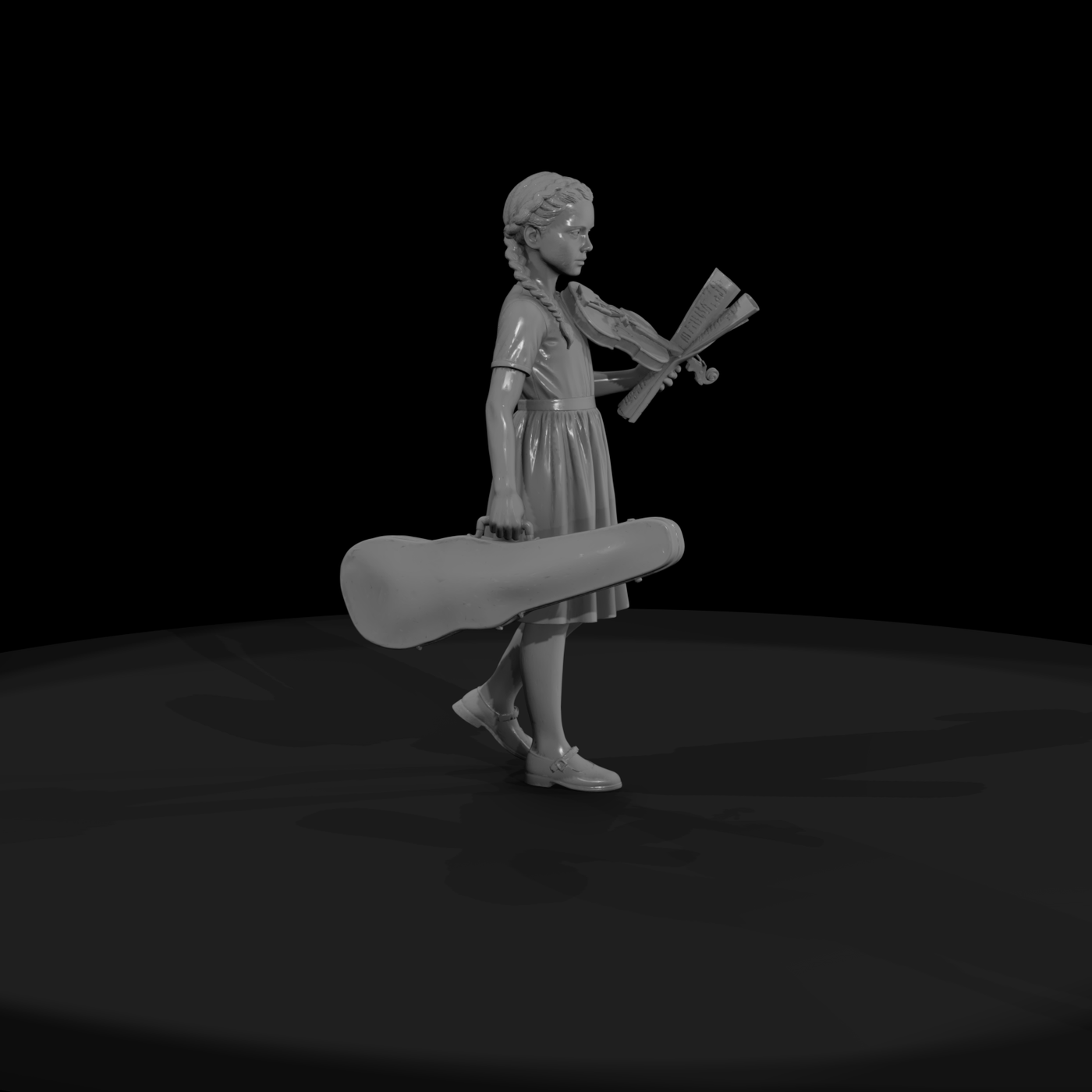 0060 Family Girl Violin Case