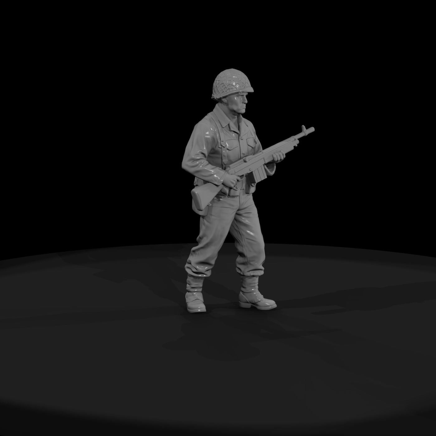 Ww2 Army 066 Wwii U S Army Automatic Rifleman Figu