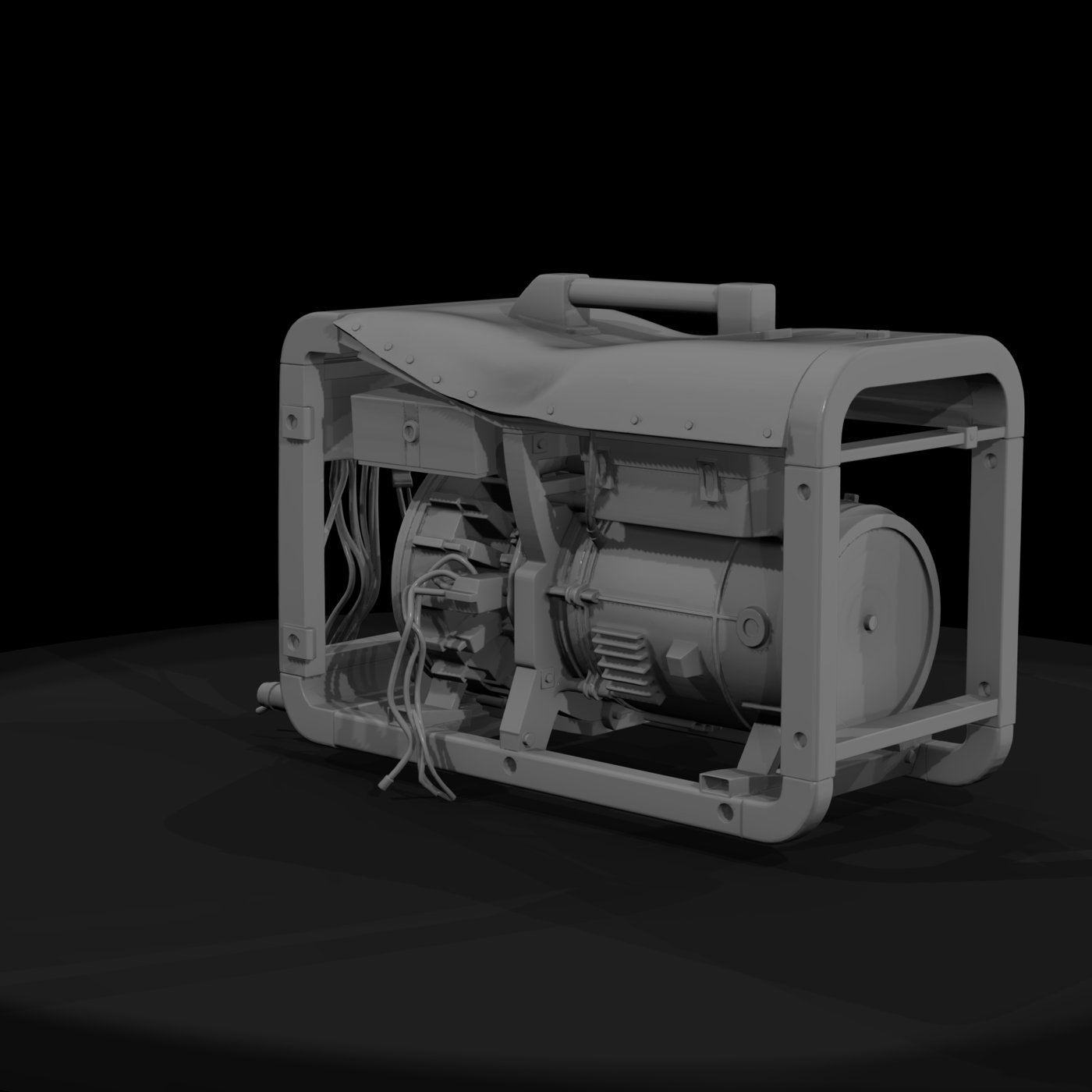 Portable Open-Frame Generator