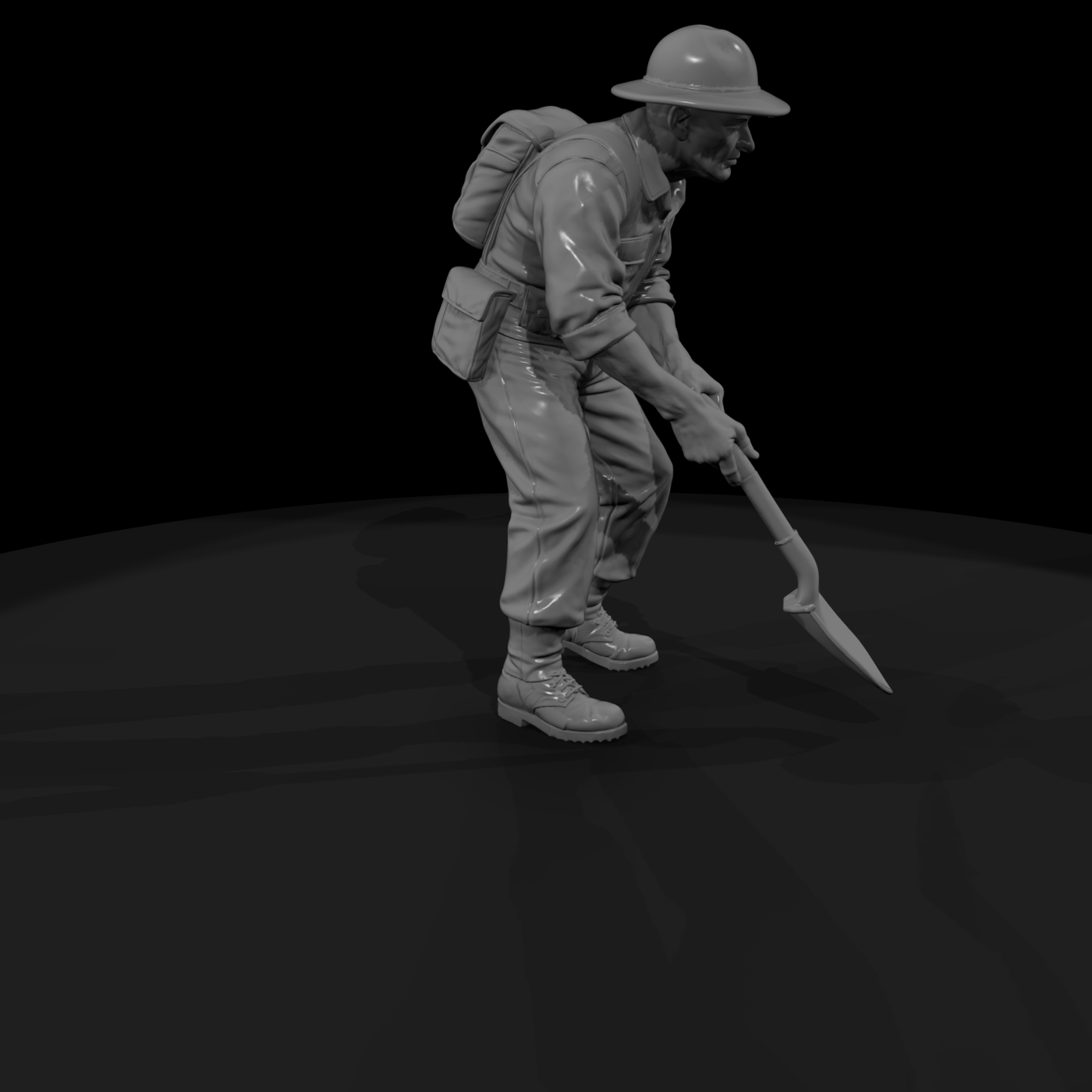 Ww2 Usmc 069 Wwii U S Marine Corps Engineer Figure