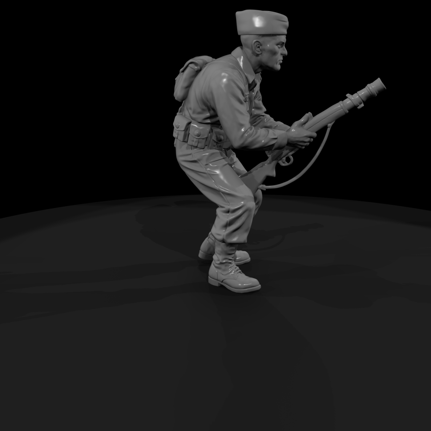 Ww2 Army 067 Wwii U S Army Grenadier Figure