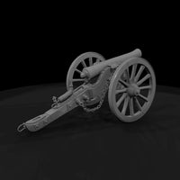historical-field-cannon-3d-printable-diorama-miniature-217191 — thumbnail 4