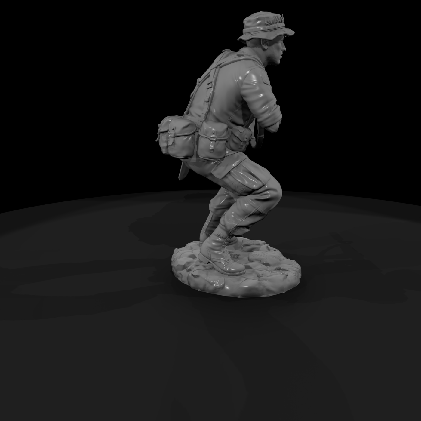 Vnh 032 United States Army Lrrp Team Member