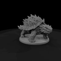 stylized-fantasy-spiked-armored-giant-turtle-minia — thumbnail 3