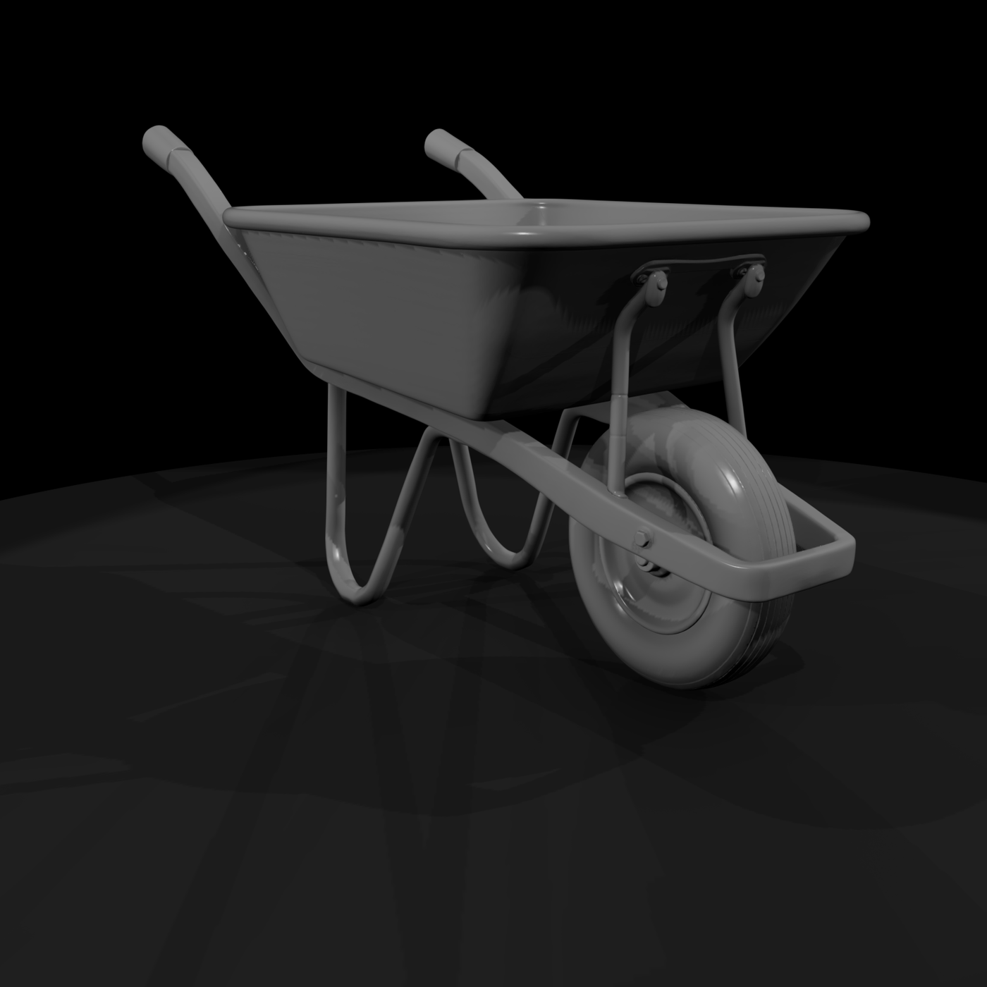Yellow Garden Wheelbarrow